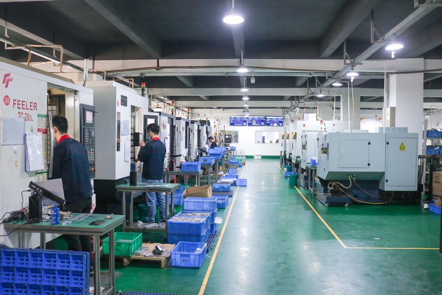 Shenzhen Perfect Precision Product Co., Ltd. ligne de production en usine