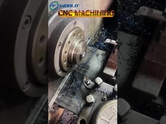 Vidéo de traitement de pièces en cuivre tournant CNC de haute précision