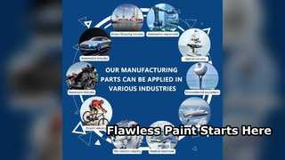 La peinture parfaite commence ici Pièces estampées