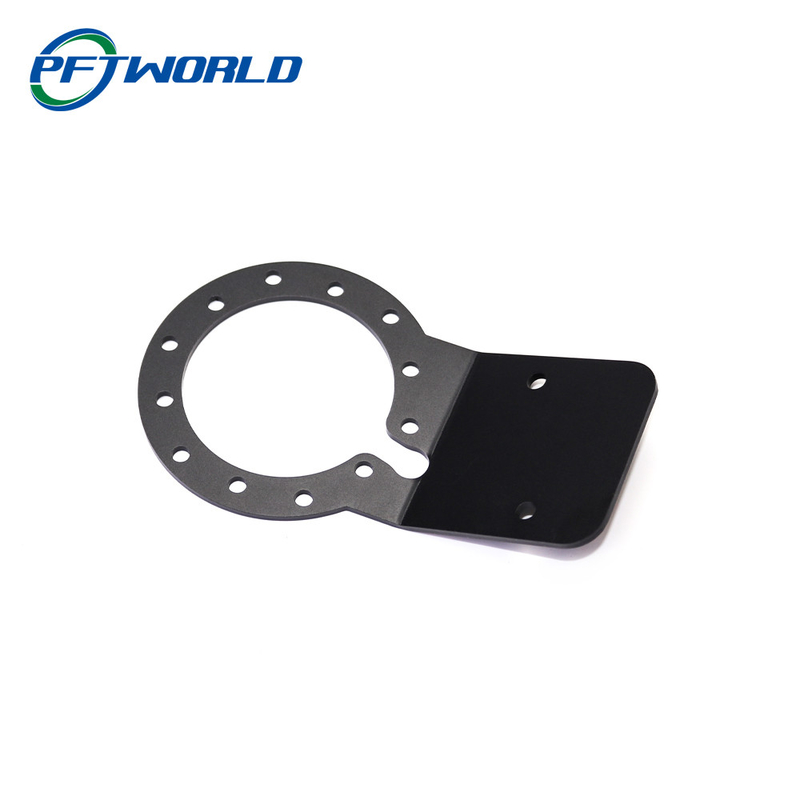 Sheet Metal Parts Black Anodizing Laser Cutting Bending Aluminum Parts