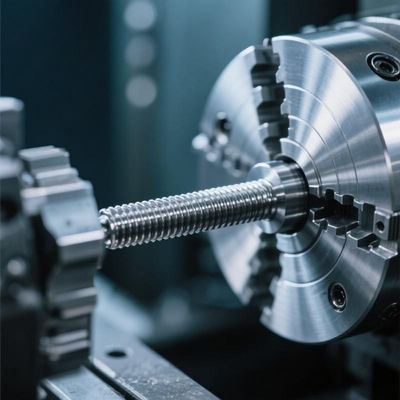 Machining CNC de précision vis de titane résistant à la corrosion de haute résistance de grade 5